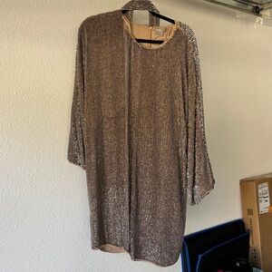 ASOS Metallic Chainmail Dress